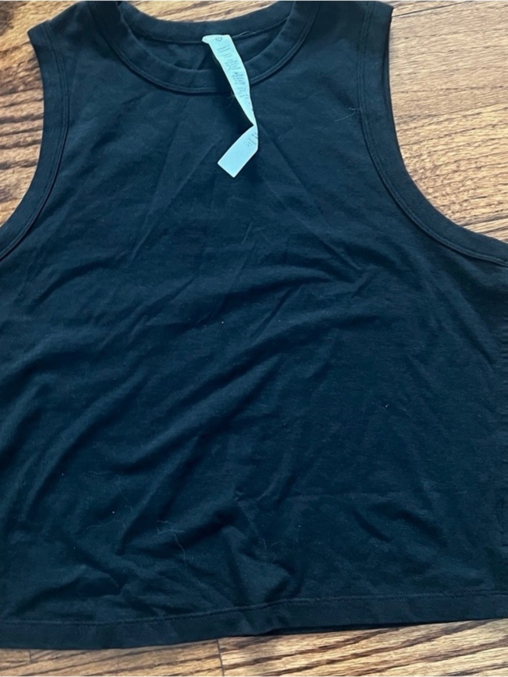 lululemon athletica Black Muscle Tank